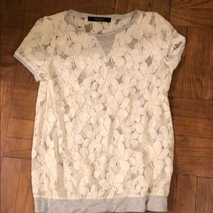 Urban Renewal Lace Floral Blouse